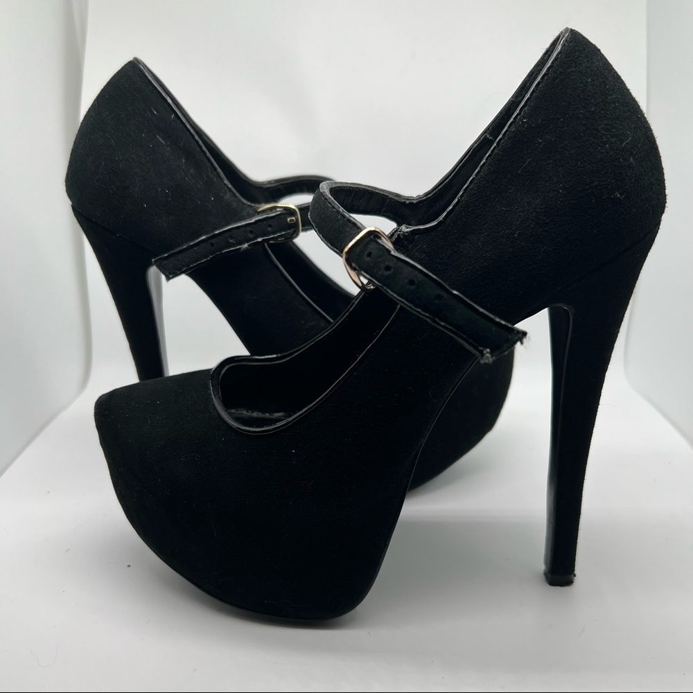 Steve Madden Black Platform Heels Viktoree